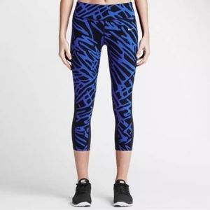 Nike leggings Epic Lux Palm Print Running Tights Size M
